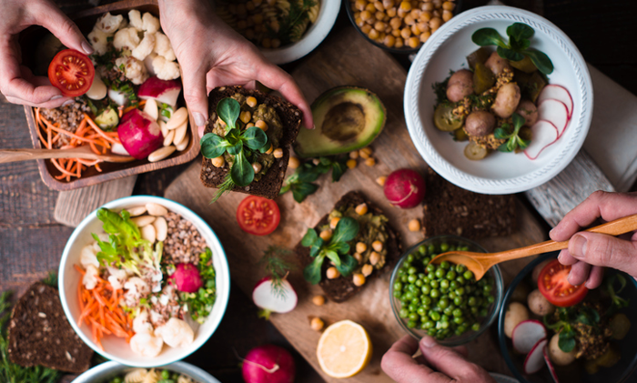 Vegetarisch tafeln © iStockphoto KarpenkovDenis